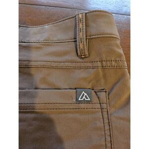 Alpine Design Flatiron Turkish Coffee Brown Pant Straight Fit Men's 38‎ x 32